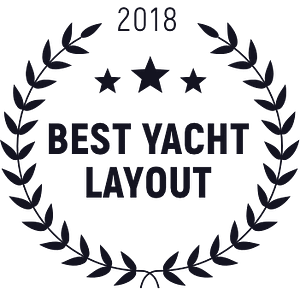 award best layout Yacht world trophies, gulf craft majesty 140