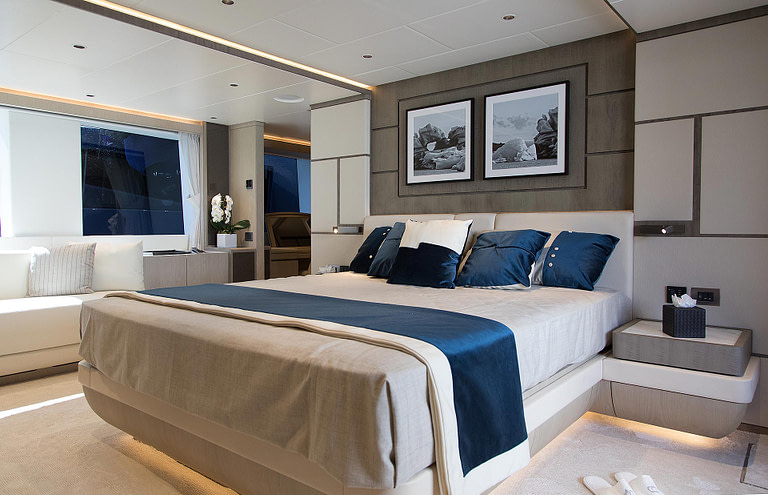 gulf craft majesty 140 price yacht for sale interior vip suite main deck